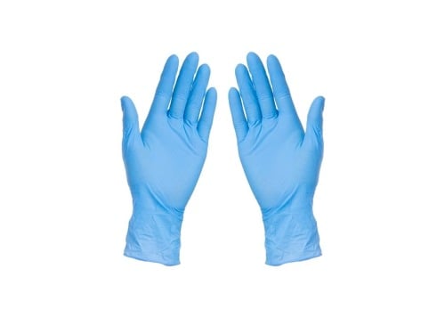 Rękawice Nitrylowe Niebieskie „M”  8% Vat