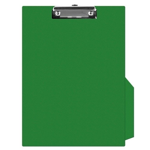 Clipboard PVC A4 z kieszonką zielony