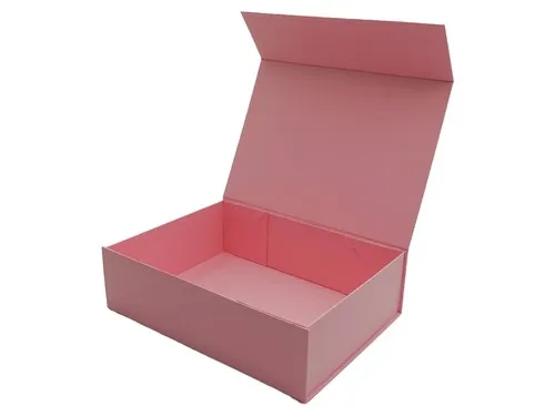 Różowe pudełko z magnesem