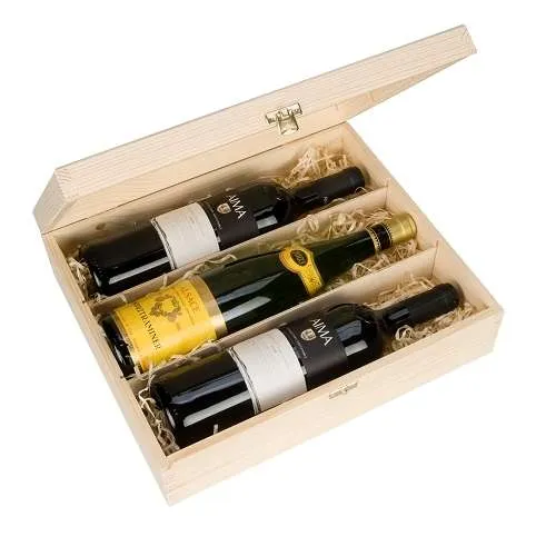 drewniane pudełko na wino