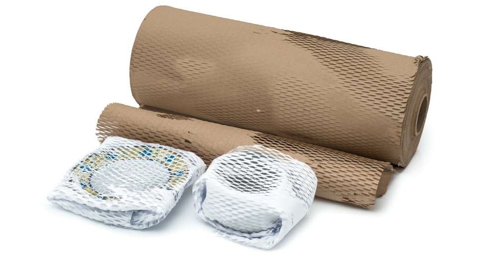 Papier nacinany w dwóch kolorach