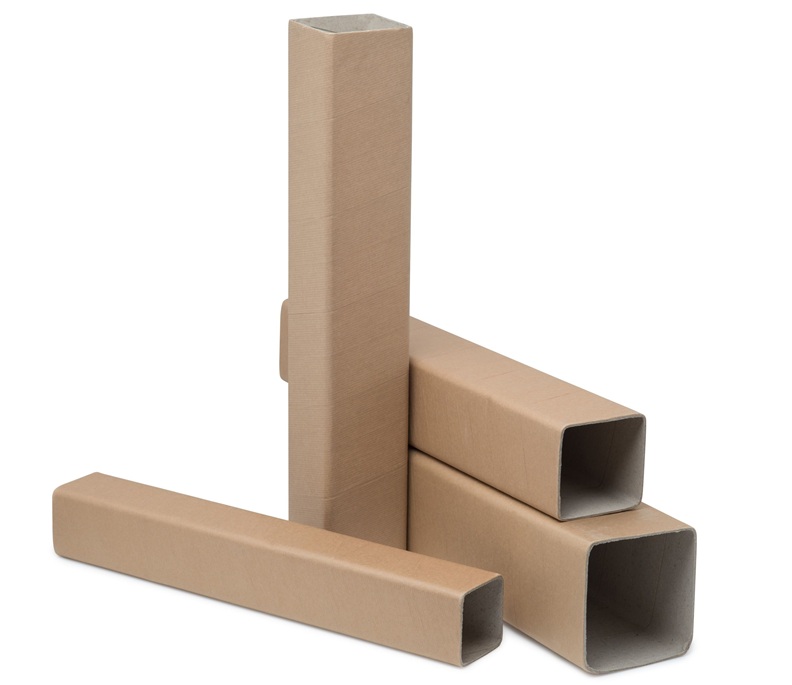 Kartonowe tuby kwadratowe
