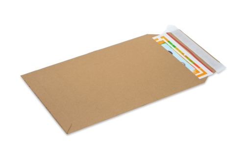 Koperta kartonowa A4 250x350 mm brązowa z paskiem sztywna tekturowa koperta do wysyłki dokumentów