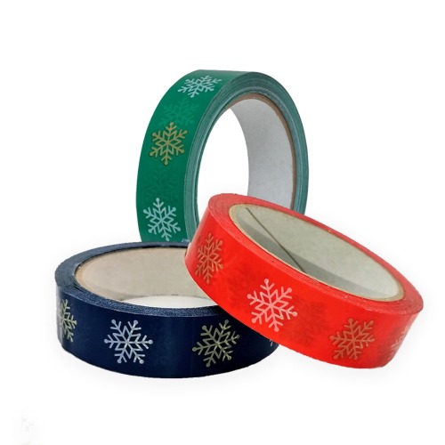 Taśma Świąteczna Czerwona Gwiazdy 24mm/60m