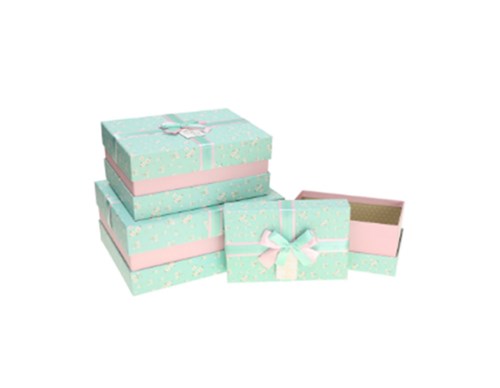 Zestaw Pudełek ozdobnych upominkowych - 3 szt.