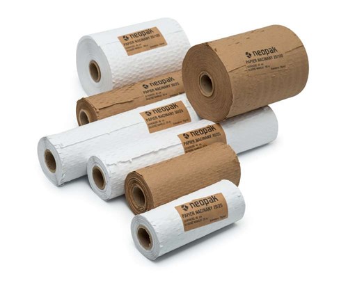 Papier nacinany kraft biały 30cm/100m