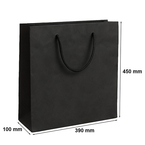 Elegancka Torba Na Prezenty Czarna