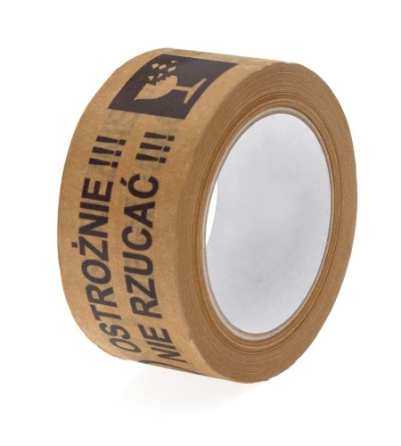 Taśma Papierowa Ostrożnie Nie Rzucać 50mm/45m