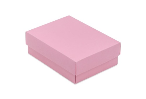 Pudełko ozdobne pudrowe różowe