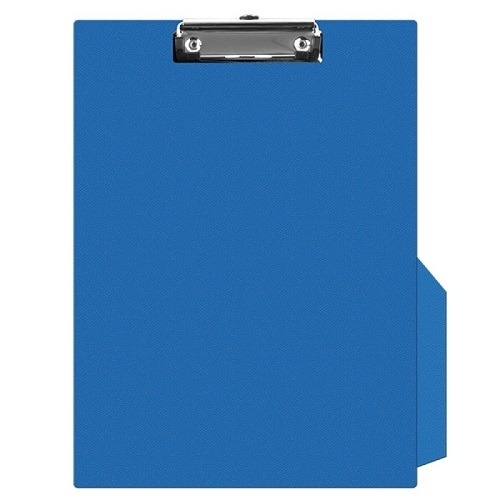 Clipboard PVC A4 z kieszonką niebieski