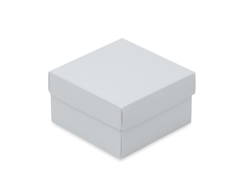 Białe pudełko laminowane