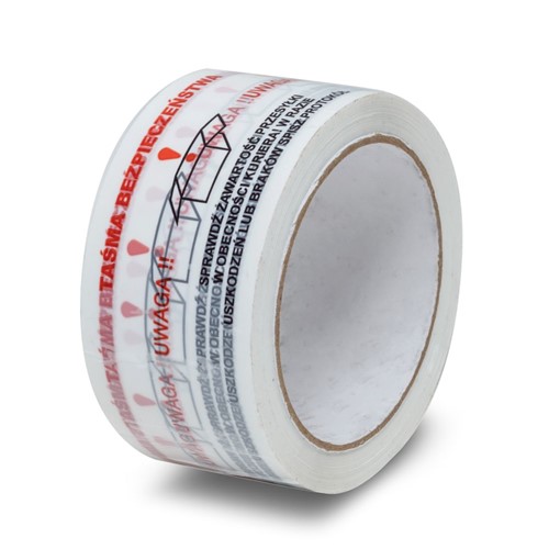 Taśma bezpieczeństwa z nadrukiem