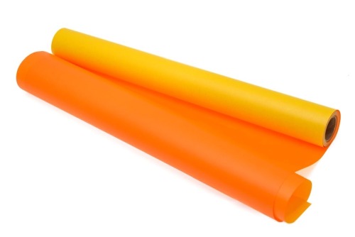 Papier Pakowy Kraft Żółto-Pomarańczow 70cm-25m 60g