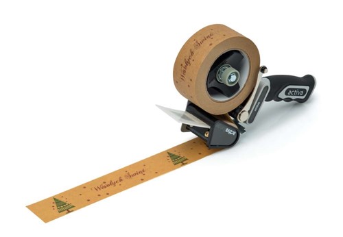 Taśma Świąteczna Papierowa Wesołych Świąt 48mm/54m