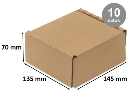 Pakiet - Karton wykr. 145x135x70mm - 10 szt