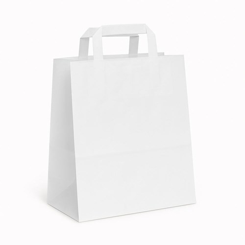 Pakiet Torba 250x150x300 / BIAŁA GŁADKA 10szt