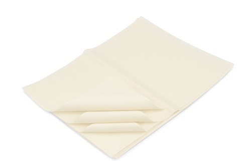Bibuła gładka 20g 50x70cm Kość Słoniowa – papier ozdobny – 50 arkuszy