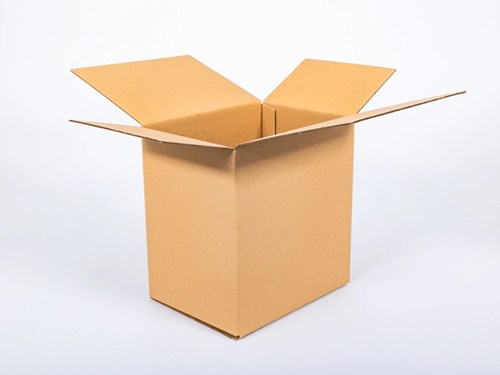 Solidny karton transportowy 340x256x370 mm - Pudełko na 6 butelek