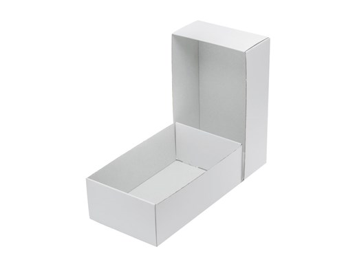 Pakiet - Karton wykr. 300x180x100mm F330  Biały - 10szt