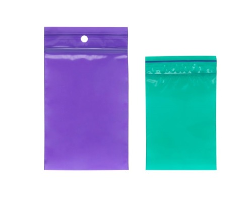 Torebka strunowa  60x80mm/0,050mm ZIELONA  100szt