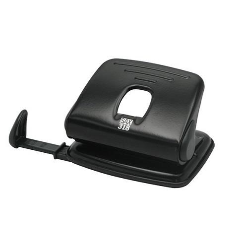 Dziurkacz SAX 318 20 kartek Czarny