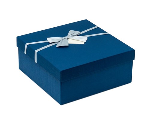 Zestaw Pudełek - Granat ze srebrem 70-29 (4 szt.)