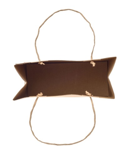 torba z tektury karbowanej