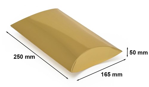 Złote opakowanie laminowane
