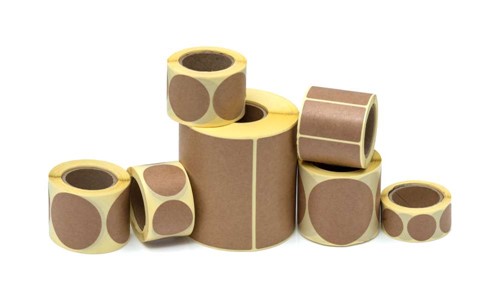 Naklejki EKO KRAFT 100x150 250szt
