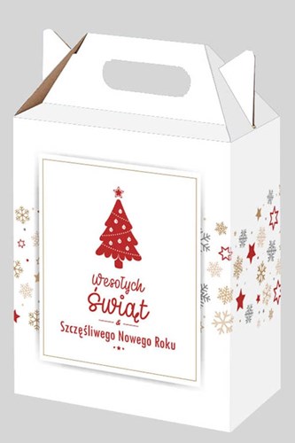 opakowanie na prezenty świąteczne