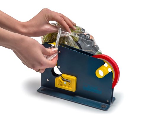 Dyspenser do zaklejania worków