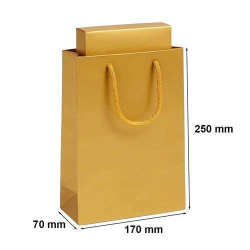 Torby Laminowane Złote