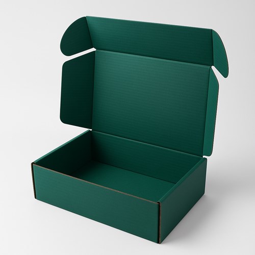 karton zielony, karton wykrojnikowy, pudełko fasonowe, karton F427, karton Pantone 3435C