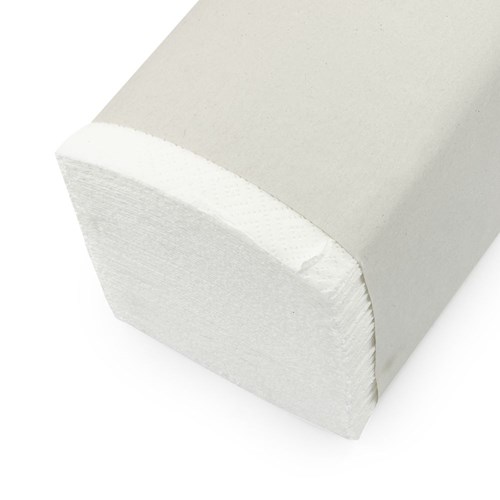 Ręczniki papierowe ZZ 100% Celuloza białe, zestaw 20x150szt