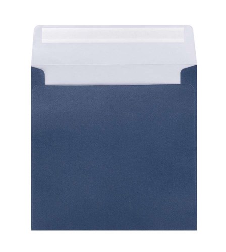 Koperty KwadratoweK4 HK / Perłowe Granatowe /40-22/