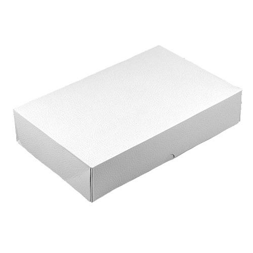 Pudełko białe marmur 14776 - 270x180x60mm