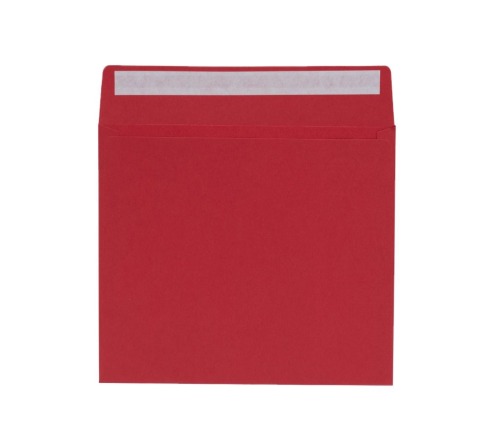 Galaktyczna czerwień kopert doda Waszym upominkom wysokiej elegancji 