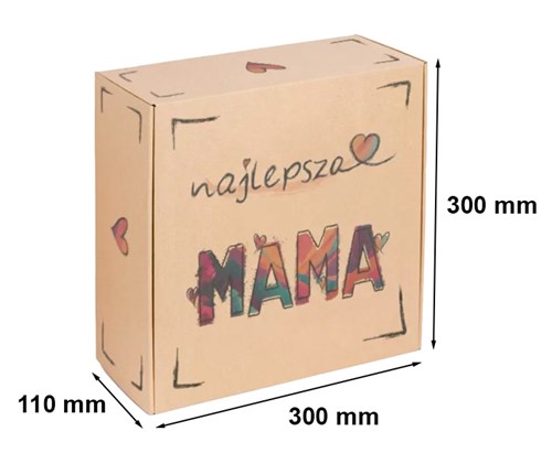 Karton wykrojnikowy MAMA 300x300x110mm