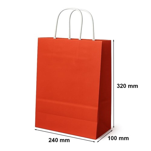 Torba Na Prezent Świąteczny Czerwona 