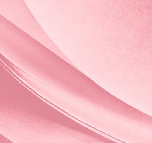 Jasnoróżowa gładka bibuła papierowa Silk 50 x 75 cm, 50 arkuszy do pakowania prezentów