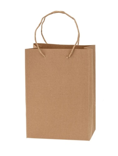 Torba z Tektury Karbowanej Sznurek