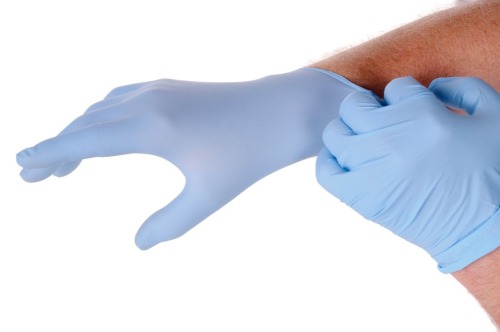 Rękawiczki nitrylowe