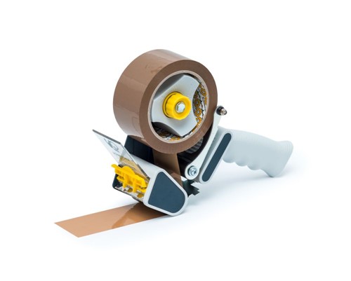 Brązowa taśma akrylowa w rolce