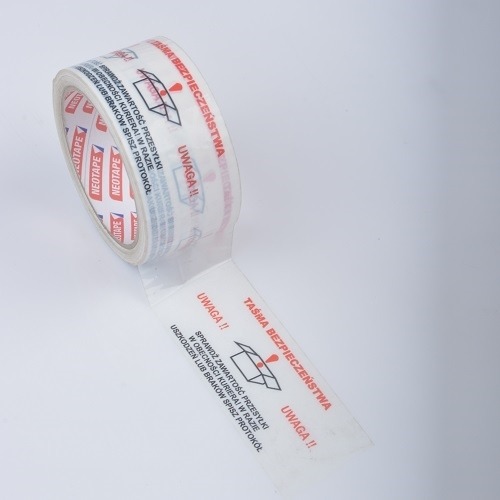 Taśma bezpieczeństwa z nadrukiem