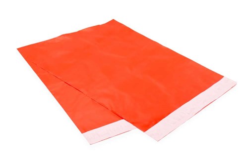 Koperty foliowe 230x340mm POMARAŃCZOWE 50szt