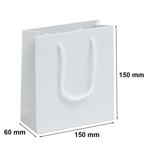 Torba Papierowa Na Prezenty Biała