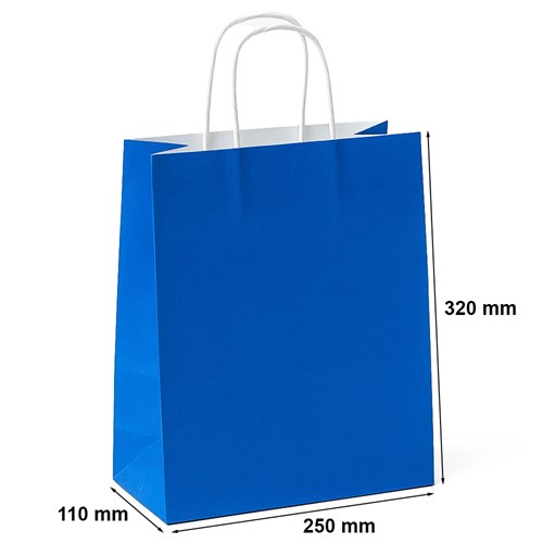 Torebka Lakierowane Niebieskie