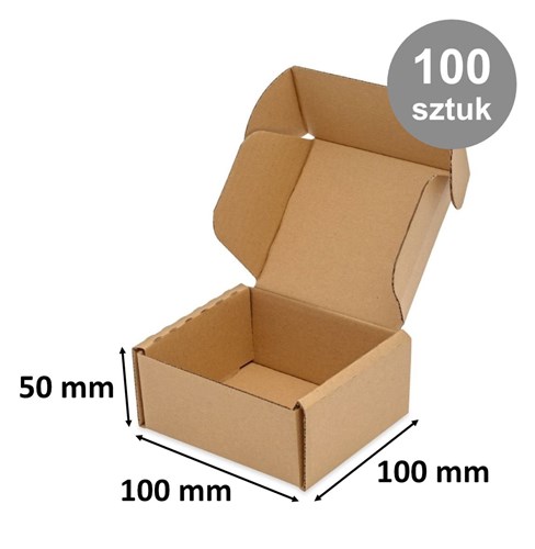 Pakiet - Karton Wykrojnikowy 100x100x50mm B - 100
