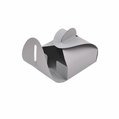 Pudełko ozdobne Prezent S 110x110x65mm Szare