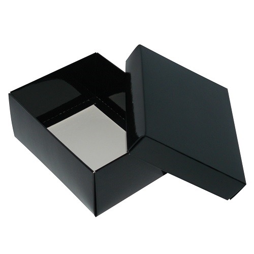 Pudełko laminowane czarne